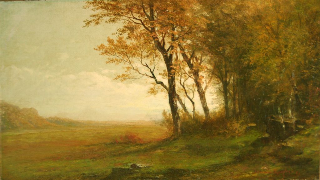 Autumn Landscape, © John Francis Murphy, 9 X 15.25 inches