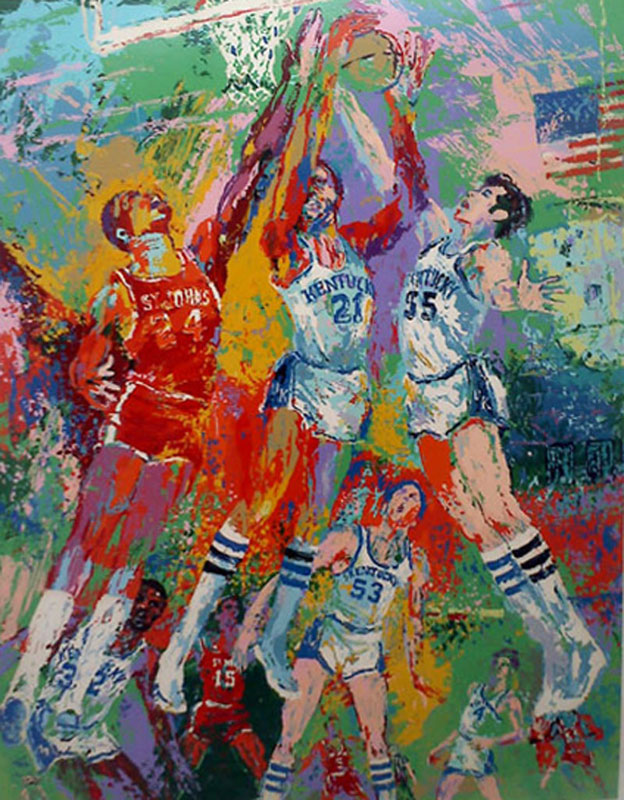 Kentucky Wildcats, © LeRoy Neiman