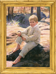 Ben, 48 X 36 pastel portrait