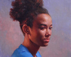 Olivia, 12 X 16, oil portait